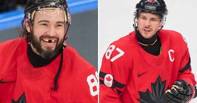 Drew Doughty and Sidney Crosby