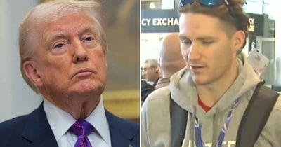 Donald Trump and Matthew Tkachuk