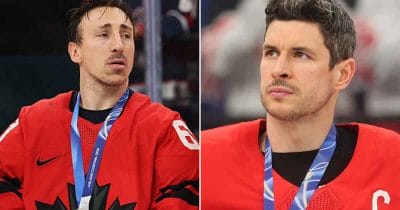 Brad Marchand and Sidney Crosby