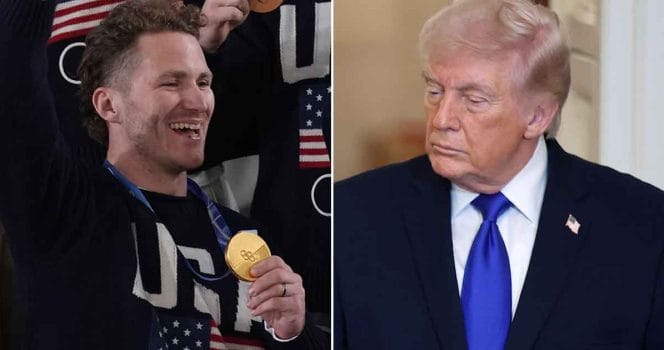 Donald Trump and Matthew Tkachuk