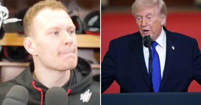Brady Tkachuk, Donald Trump