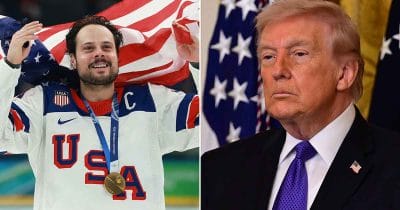 Auston Matthews, Donald Trump