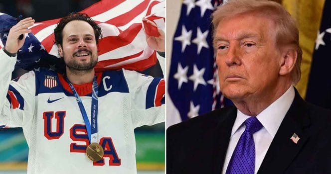 Auston Matthews, Donald Trump