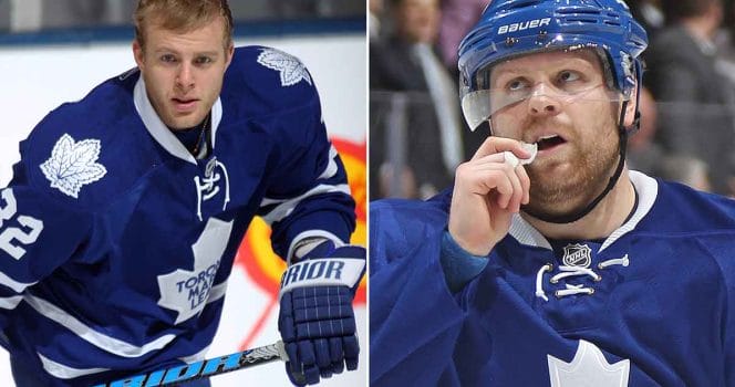 Kris Versteeg and Phil Kesse