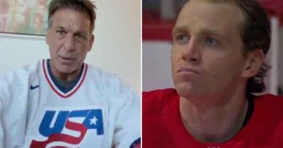 Chris Chelios and Patrick Kane