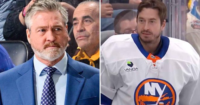 Patrick Roy and David Rittich