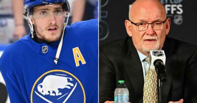Tage Thompson, Lindy Ruff