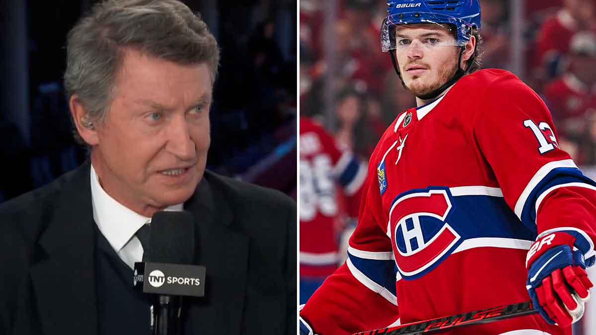 Wayne Gretzky. Cole Caufield