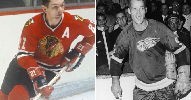 Stan Mikita, Gordie Howe