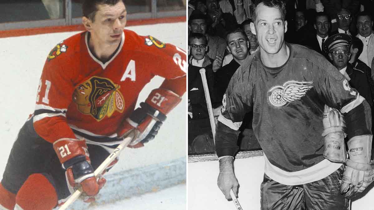 Stan Mikita, Gordie Howe