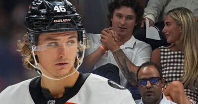 Trevor Zegras spotted with Flyers reporter, sparking rumors