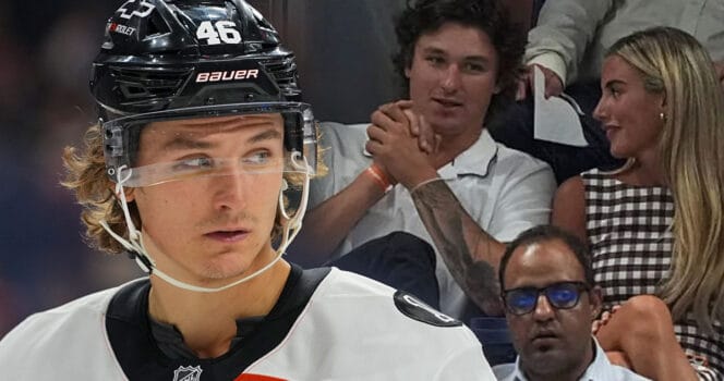 Trevor Zegras spotted with Flyers reporter, sparking rumors
