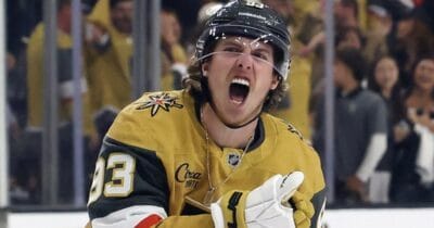 Mitch Marner of the Vegas Golden Knights