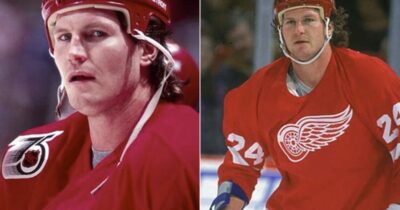 Bob Probert of Detroit Red Wings