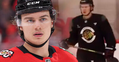 Connor Bedard back on the ice, fans debate his return