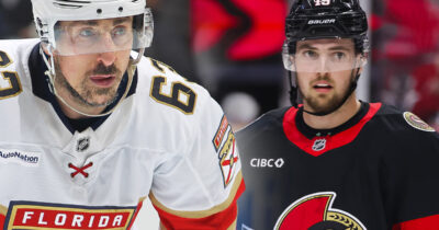 Drake Batherson reached out to Brad Marchand after Stützle jab