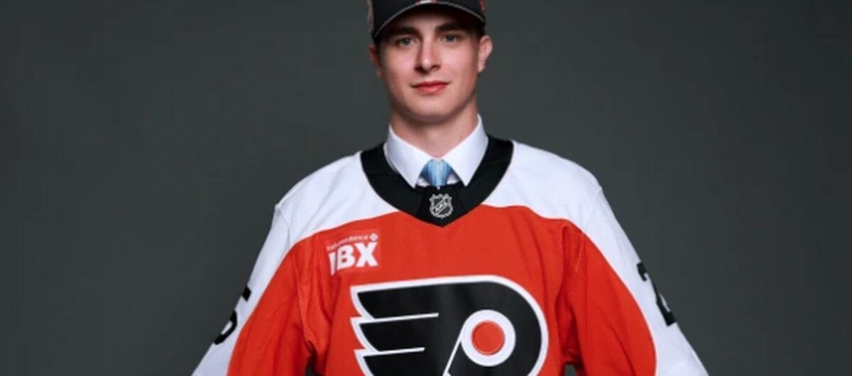 Porter Martone of Philadelphia Flyers