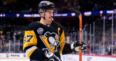 Sidney Crosby of the Pittsburgh Penguins