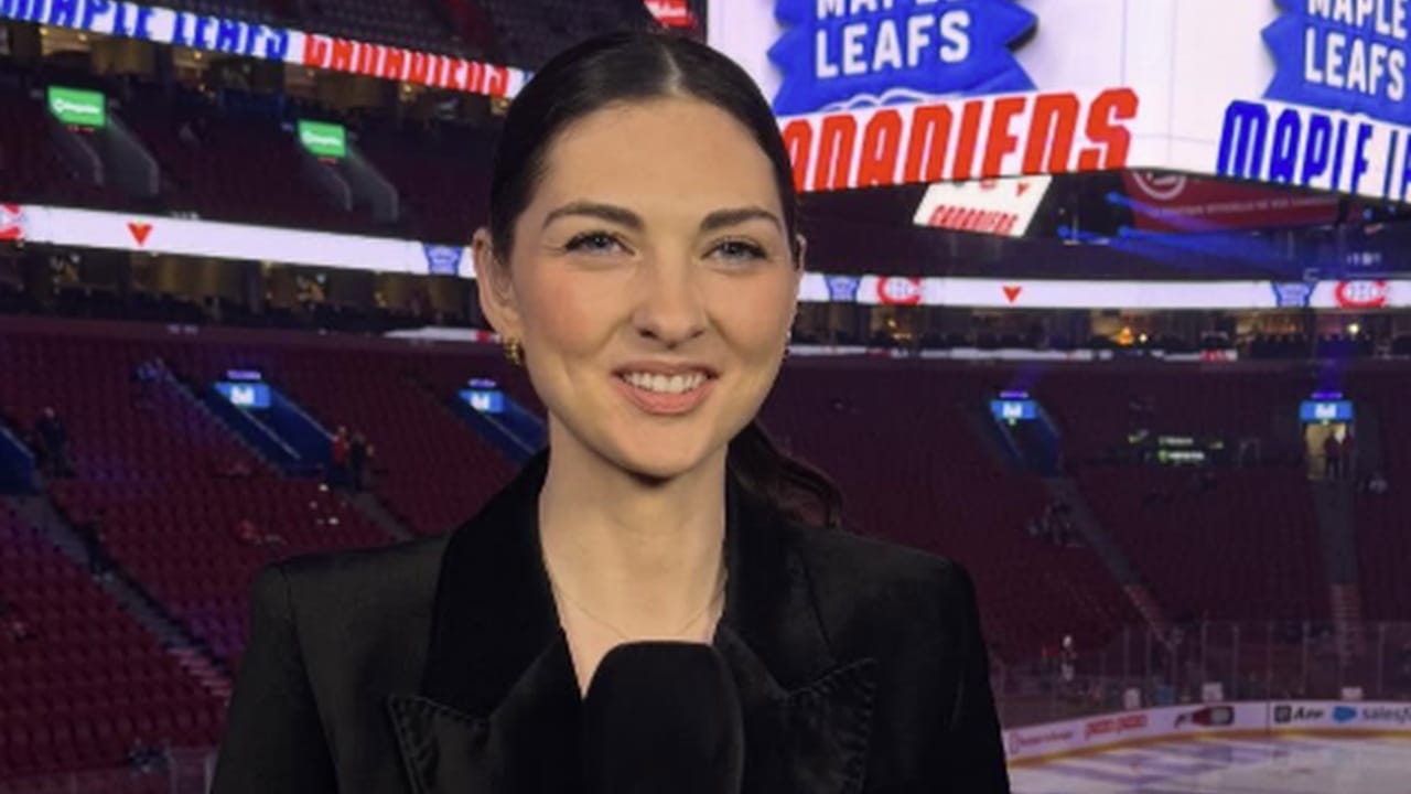 Kenzie Lalonde covering the Toronto Maple Leafs