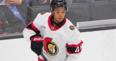 Jaxon Cover of the Ottawa Senators