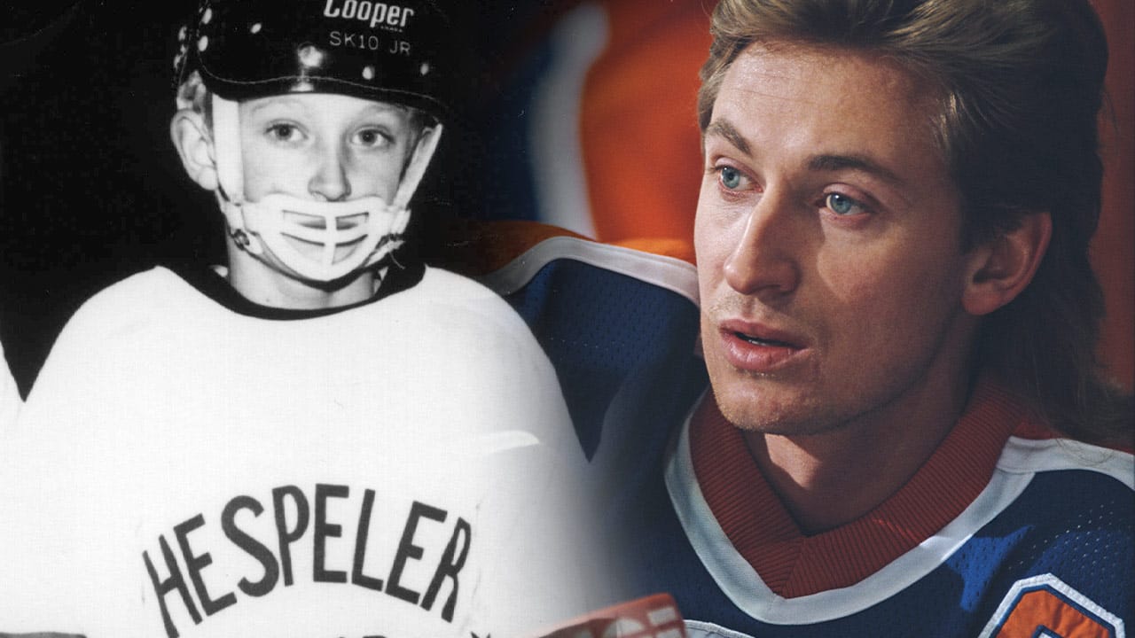 The hilarious reason Wayne Gretzky played defense as a kid