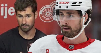 Dylan Larkin slammed over 'cowardly' press conference