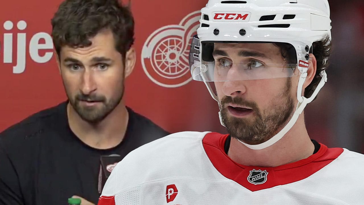 Dylan Larkin slammed over 'cowardly' press conference