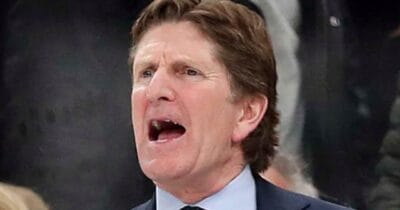 Mike Babcock, headcoach of the Edmonton Oilers