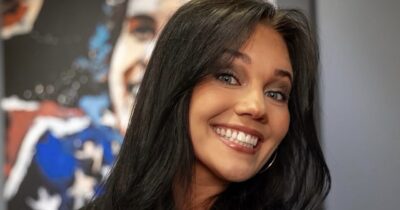 Rachel Herzog of the New Jersey Devils broadcast