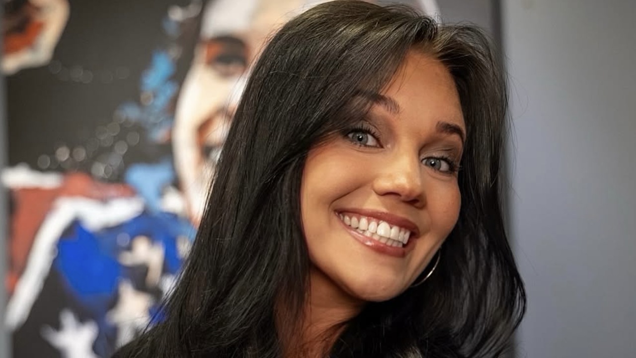Rachel Herzog of the New Jersey Devils broadcast