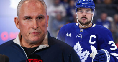 Craig Berube is standing by how he handled Auston Matthews