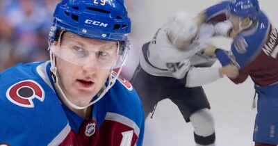 One word set Nathan MacKinnon off against the Kings