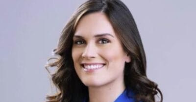 Katie Storm of the Minnesota Wild broadcast