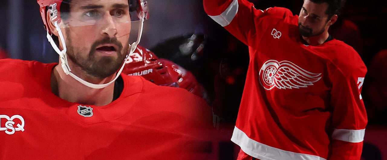 Dylan Larkin's response to being booed by his own fans