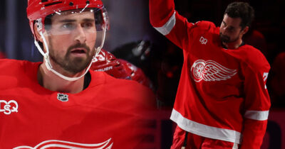Dylan Larkin's response to being booed by his own fans