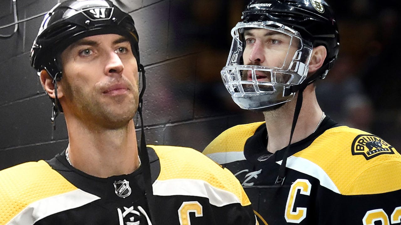Zdeno Chara couldn't talk, so he wrote down two words