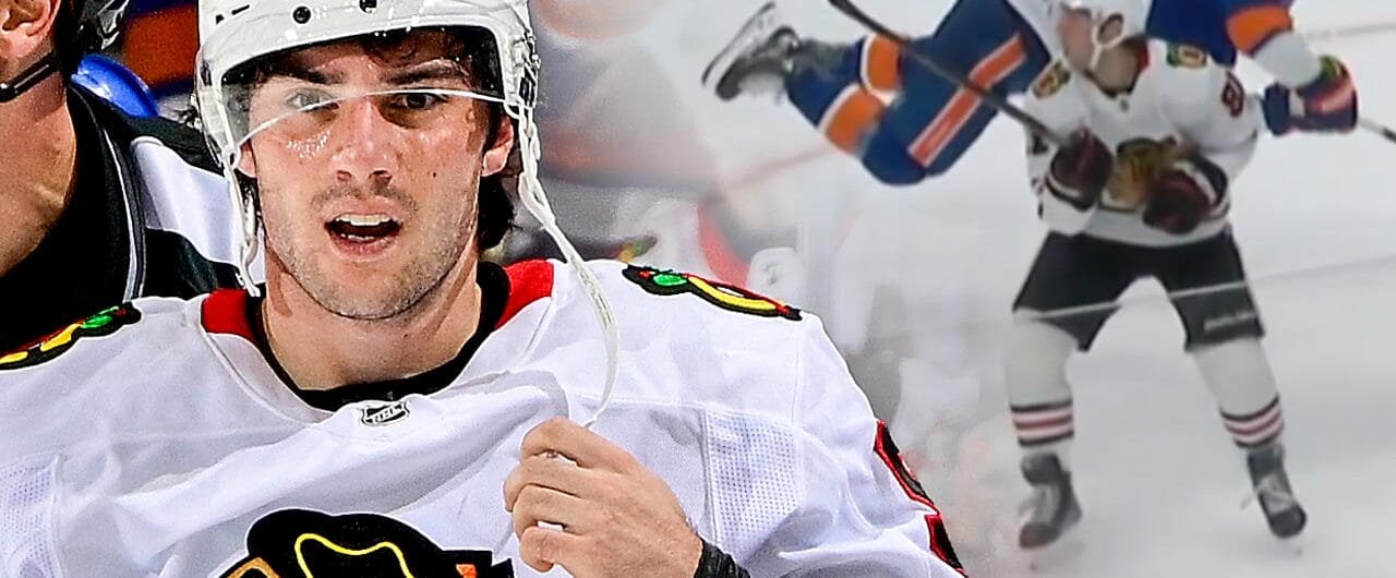 Frank Nazar's hit on Bo Horvat has fans fuming