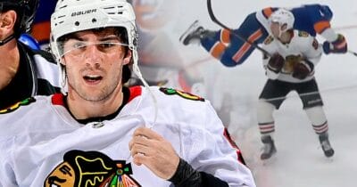 Frank Nazar's hit on Bo Horvat has fans fuming