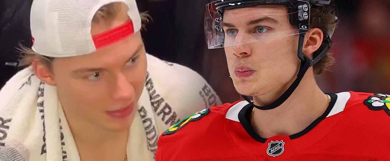 Connor Bedard's hilarious words on his very first shift back