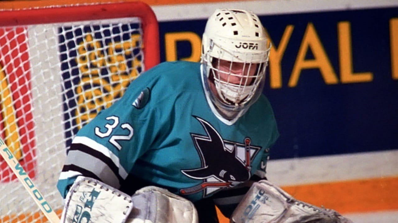 Arturs Irbe, former goaltender of the San Jose Sharks