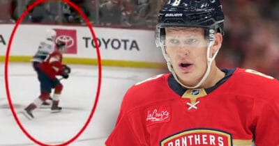 Brady Tkachuk got away with two penalties before his first goal