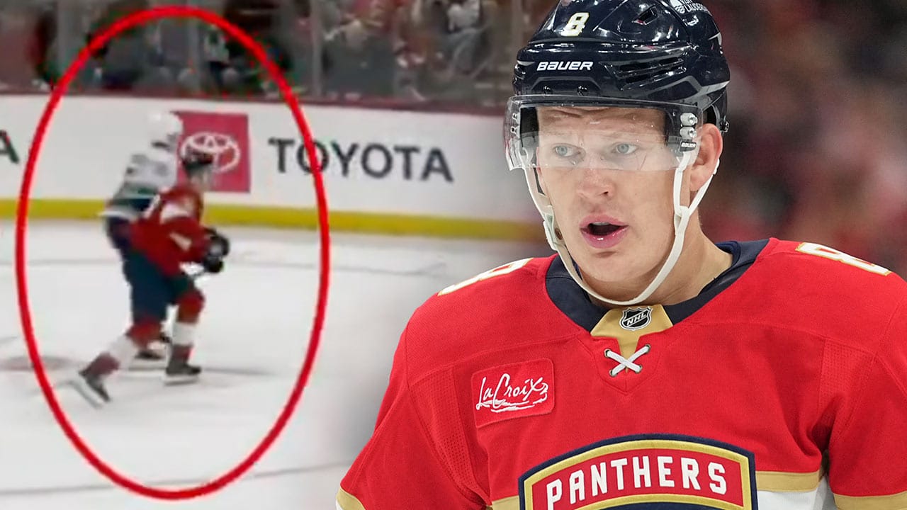 Brady Tkachuk got away with two penalties before his first goal