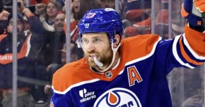 Leon Draisaitl of the Edmonton Oilers