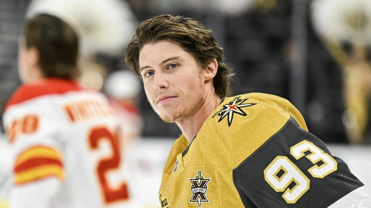 Mitch Marner of the Vegas Golden Knights