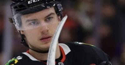 Connor Bedard of the Chicago Blackhawks
