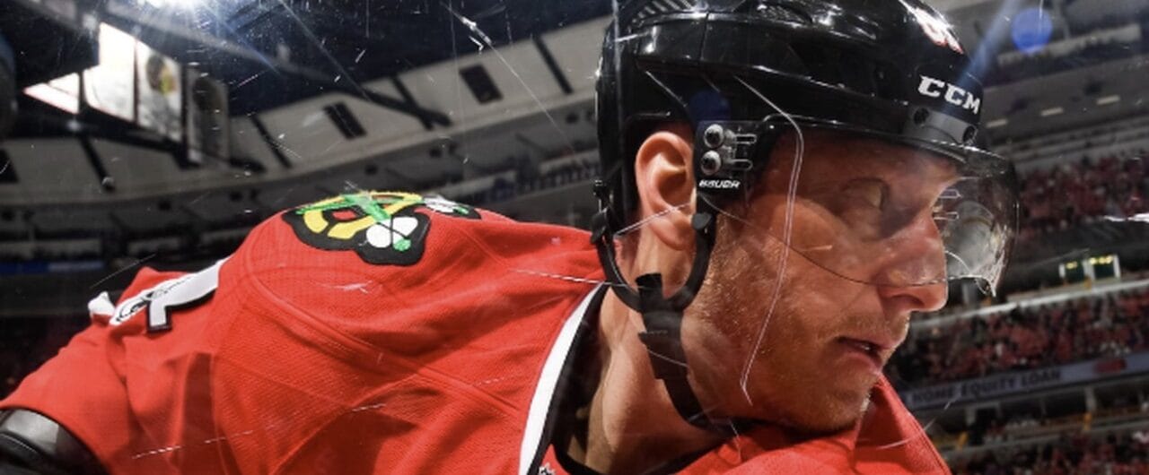 Marian Hossa of the Chicago Blackhawks