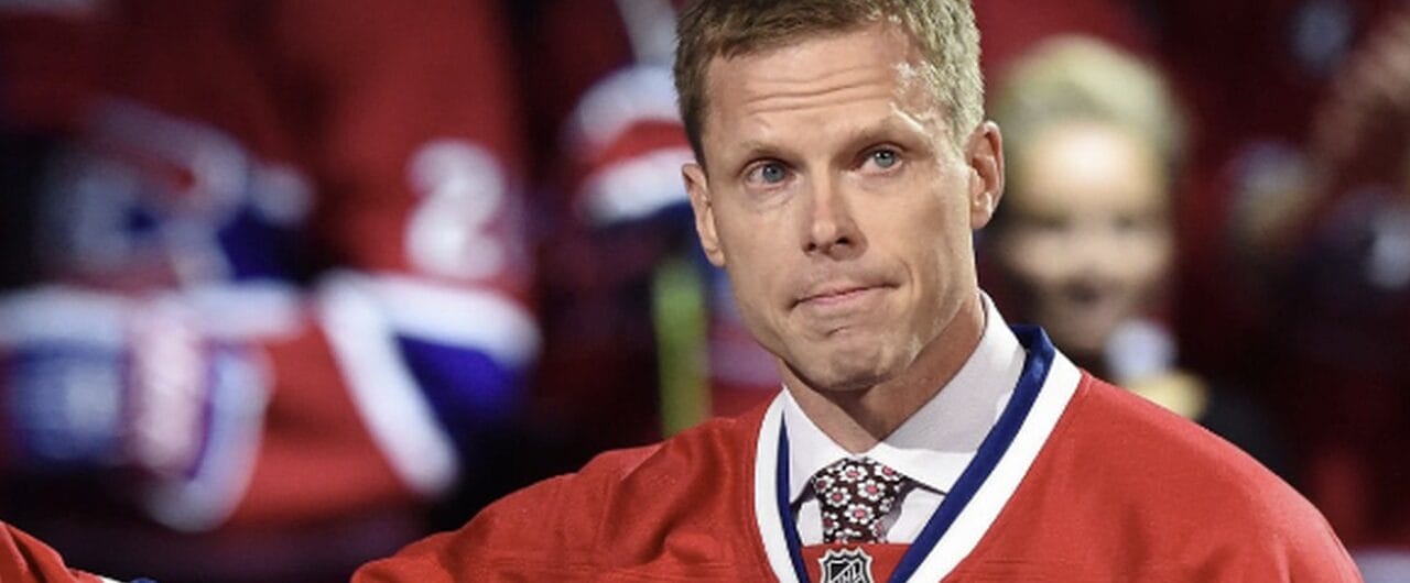 Saku Koivu of the Montreal Canadiens