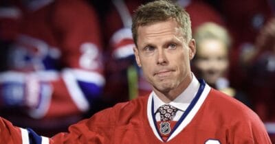 Saku Koivu of the Montreal Canadiens