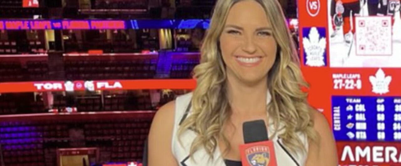 Jessica Blaylock, Florida Panthers broadcaster
