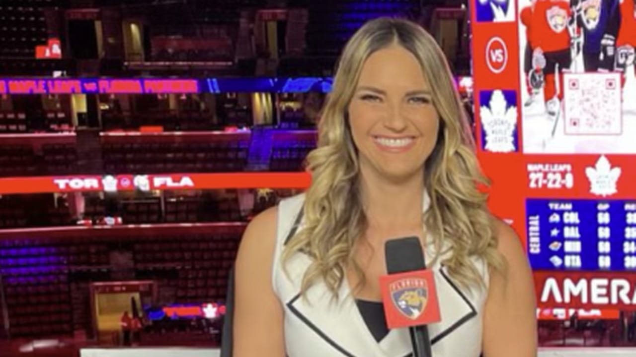 Jessica Blaylock, Florida Panthers broadcaster